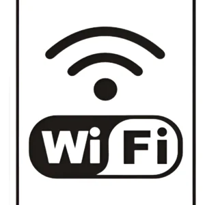 Placa Wifi Poliestireno 15x20cm - Sinalize
