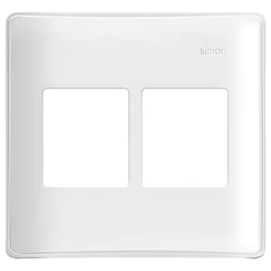 Placa 4x4 2+2 Postos Juntos Branca 19922-50 - Simon 19