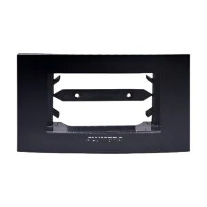Placa Para Moveis 1 Posto 85334 Black Piano - Inova Pro