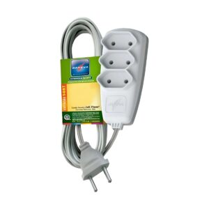 Plug Macho 2P 10A Sortida - Daneva