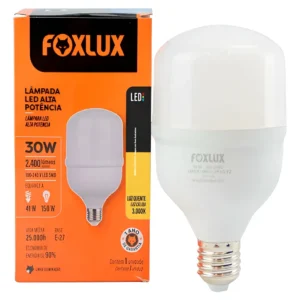 Lâmpada de LED Bulbo 30W 3000K - Foxlux