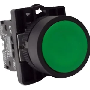 Botão 22mm Impulso S-PRN2 Verde - Steck