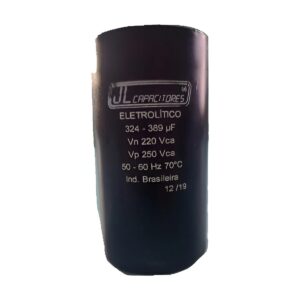 Capacitor Com Suporte e Tampa 324-389 220V - JL