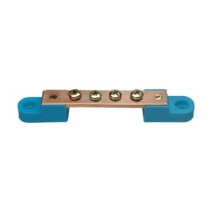 Barramento Neutro 1/2x1/8 4 Fios Azul - Multhiploss