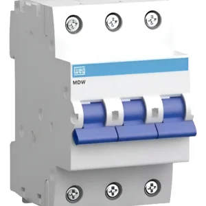 Disjuntor Tripolar De 16a Curva C - Mdw-c16-3 Weg