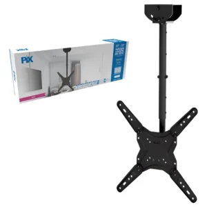 Suporte Para Tv Teto Ajustavel 23 a 55 Preto - Pix