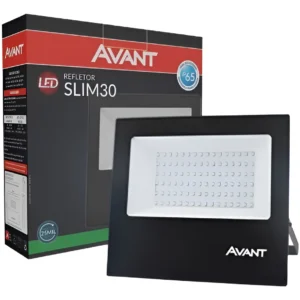 Refletor de LED 30W Verde Bivolt - Avant