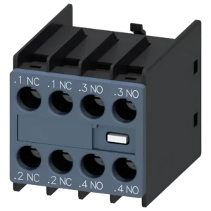 Bloco de Contato Auxiliar Frontal 2NA+2NF S00-S3 - Siemens