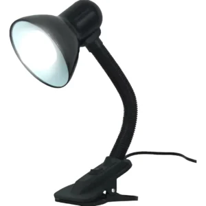 Luminaria de Mesa Com Garra Preta - Cads