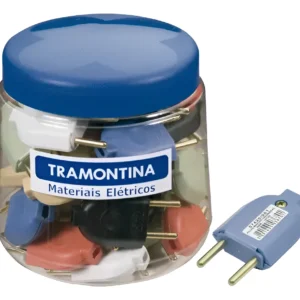 Plug Macho Sortido 10A Color Com 42 - Tramontina