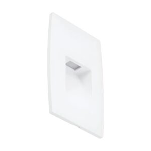 Balizador de LED de Parede Katan Branco 2w Amarela - Gaya