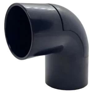Curva Para Eletroduto Com Janela Preto 1 - Eletromax