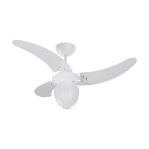 Ventilador De Teto Buzio Max 3p Branco 110v - Tron