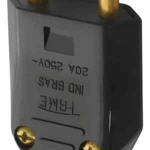 Plug Macho 20a Preto 2141 - Fame