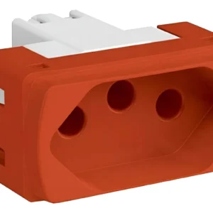 Modulo Tomada 20A Vermelho - Weg Equille