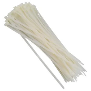 Abraçadeira Nylon 150x4,8mm Branca Com 100 - Fertak