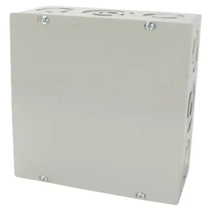 Caixa de Passagem Sobrepor Chapa 15x15x8 - Arcoir