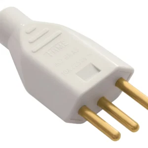 Plug Macho 2p+t 10a Cinza 1729 - Fame