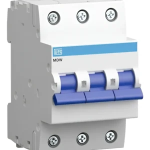 Disjuntor Tripolar De 40a Curva C - Mdw-c40-3 Weg