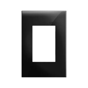 Placa 4x2 3 Postos Preto Brilhante 35613-39 - Simon 30