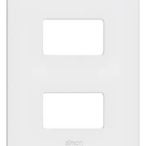 Placa 4x2 2 Postos Separados Branco 35612-30 - Simon 30