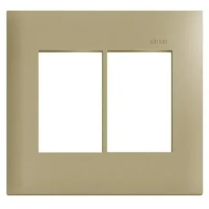 Placa 4x4 3+3 Postos Champagne 35600-61 - Simon 30