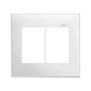 Placa 4x4 3+3 Postos Branco 35613-50 - Simon 30