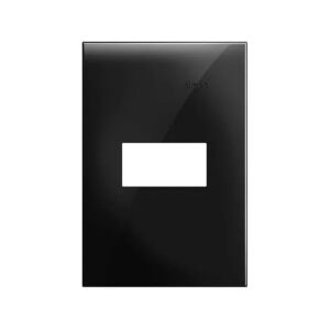 Placa 4x2 1 Posto Preto Fosco 35611-44 - Simon 30