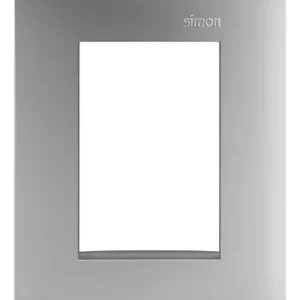 Placa 4x2 3 Postos Aluminio 35613-34 - Simon 30