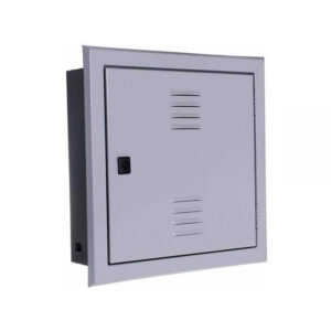 Caixa Telebras 80x80 De Embutir Fundo Madeira