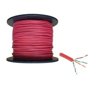 Cabo de Rede Cat5E Vermelho 305Mts - SIL