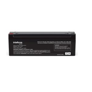 Bateria VRLA 12V 2.3AH - XB1223 P/Central Incendio Intelbras