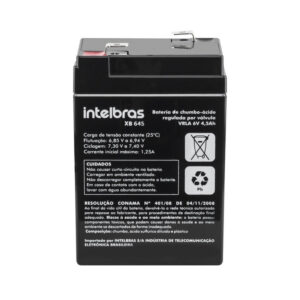 Bateria VRLA 6V 4.5AH - XB645 Intelbras