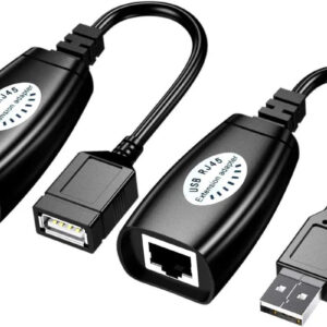 Extensor USB Via Cabo de Rede