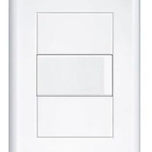 Conjunto 4x2 Interruptor Paralelo 16a Branco - 2897 Fame Evi