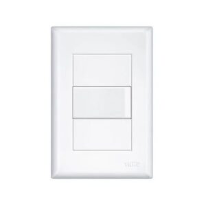 Conjunto 4x2 Interruptor Paralelo 16a Branco - 2897 Fame Evi