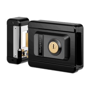 Fechadura Eletrica Cilindro Fixo FX1500 Preto Intelbras