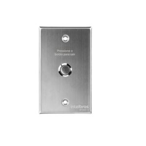 Acionador Abertura Inox Embutir 4x2 BT500 Intelbras