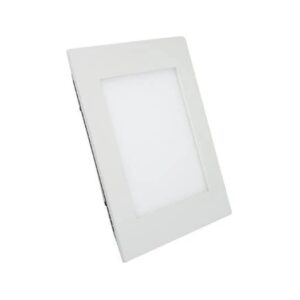 Spot LED Embutir Quadrado 6W Branco Aluminio Movel Branco E