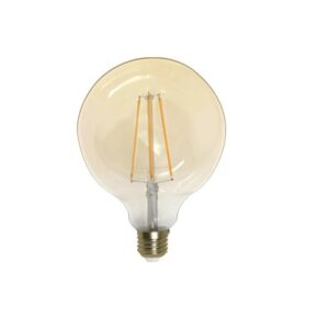 Lâmpada de LED G125 4W Amarela Filamento E27 Bivolt - Opus
