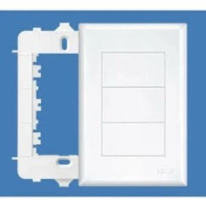 Placa 4x2 Cega Com Suporte Branco - 2883 Fame Evidence