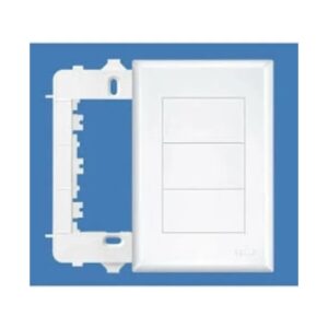 Placa 4x2 Cega Com Suporte Branco - 2883 Fame Evidence