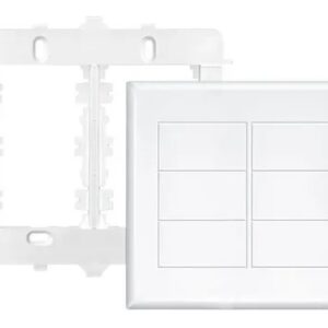 Placa 4x4 Cega Com Suporte Branco - 2888 Fame Evidence