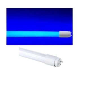 Lâmpada de LED Tubular 18W Bivolt Azul T8 120cm - Opus