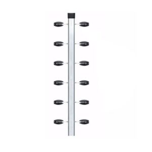 Haste Ind. Lisa 2Mt Com 12 Isoladores W 25x25 Qualyhastes