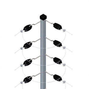 Haste Ind. Lisa 8 Cast Ganchos 0,8cm Canto 30x30 Qualyhastes
