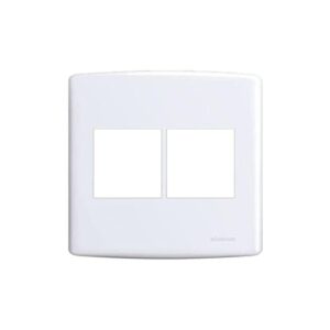 Placa 4x4 2-2 Posto Juntos E Suporte Branco - 6422 Alumbra