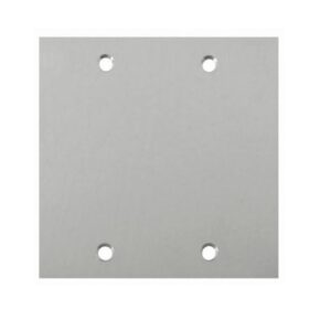 Placa De Piso 4x4 Aluminio Cega - Stamplac