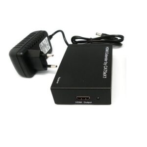 Extensor HDMI 60Mts Via Cabo de Rede Com Fonte