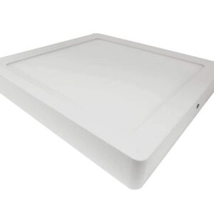 Luminaria Sobrepor Quadrada 12W Amarela - Foxlux